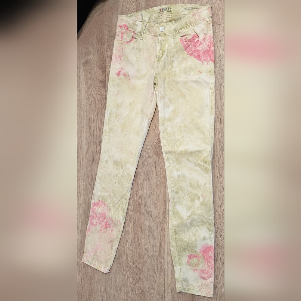 Guess Floral Skinny Jeans